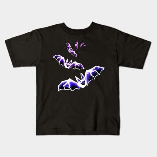 Swarm of star bats Kids T-Shirt